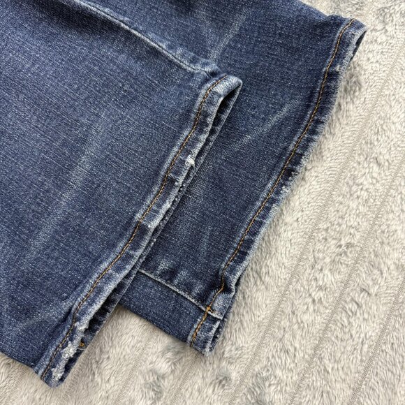 American Eagle Jeans Mens 32 Original Bootcut AirFlex Stretch Blue Denim 31x29 - Picture 8 of 10